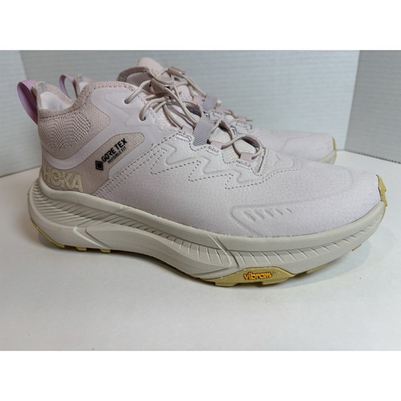 HOKA Pale Pink Women's Size 10B Transport Chukka GTX (Gore-Tex) Cloud Excellent - Picture 2 of 7